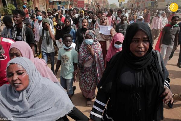 تظاهرات ضد کودتای نظامی در سودان تظاهرات ضد کودتای نظامی در سودان