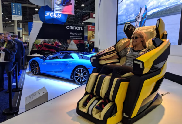 صندلی ماساژ لامبورگینی در نمایشگاه CES 2019 رونمایی شد صندلی ماساژ لامبورگینی در نمایشگاه CES 2019 رونمایی شد