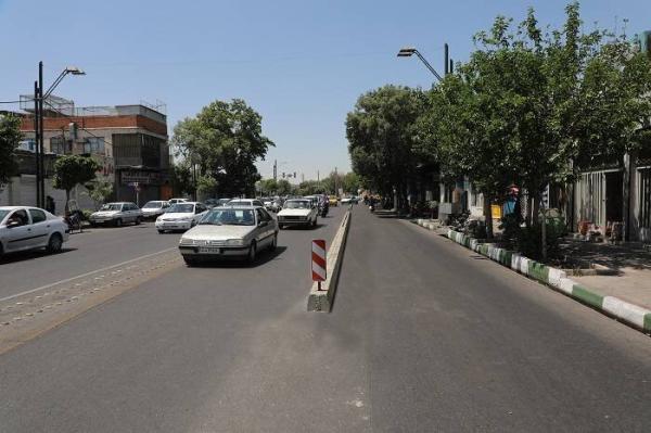 خیابان خطرساز بین 3منطقه تهران ایمن شد خیابان خطرساز بین 3منطقه تهران ایمن شد