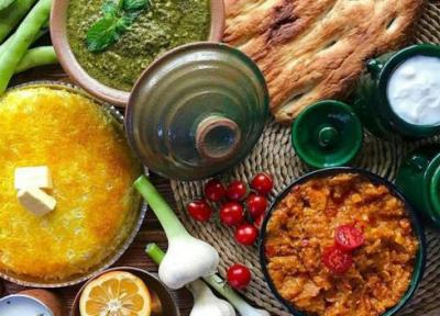 همه غذاهای محلی شهر لاهیجان